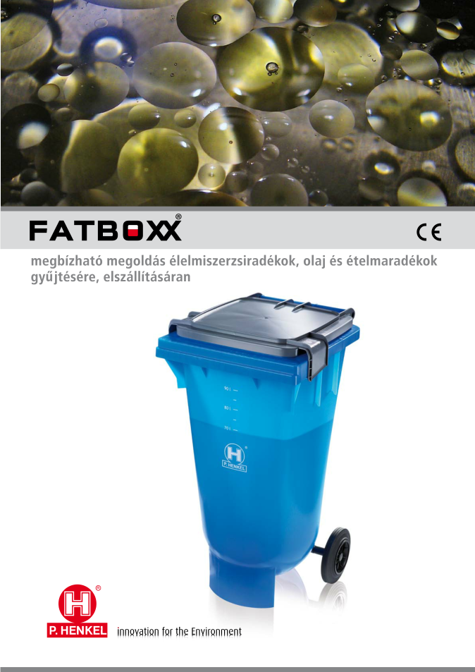 FATBOXX hulladékgyűjtő edény